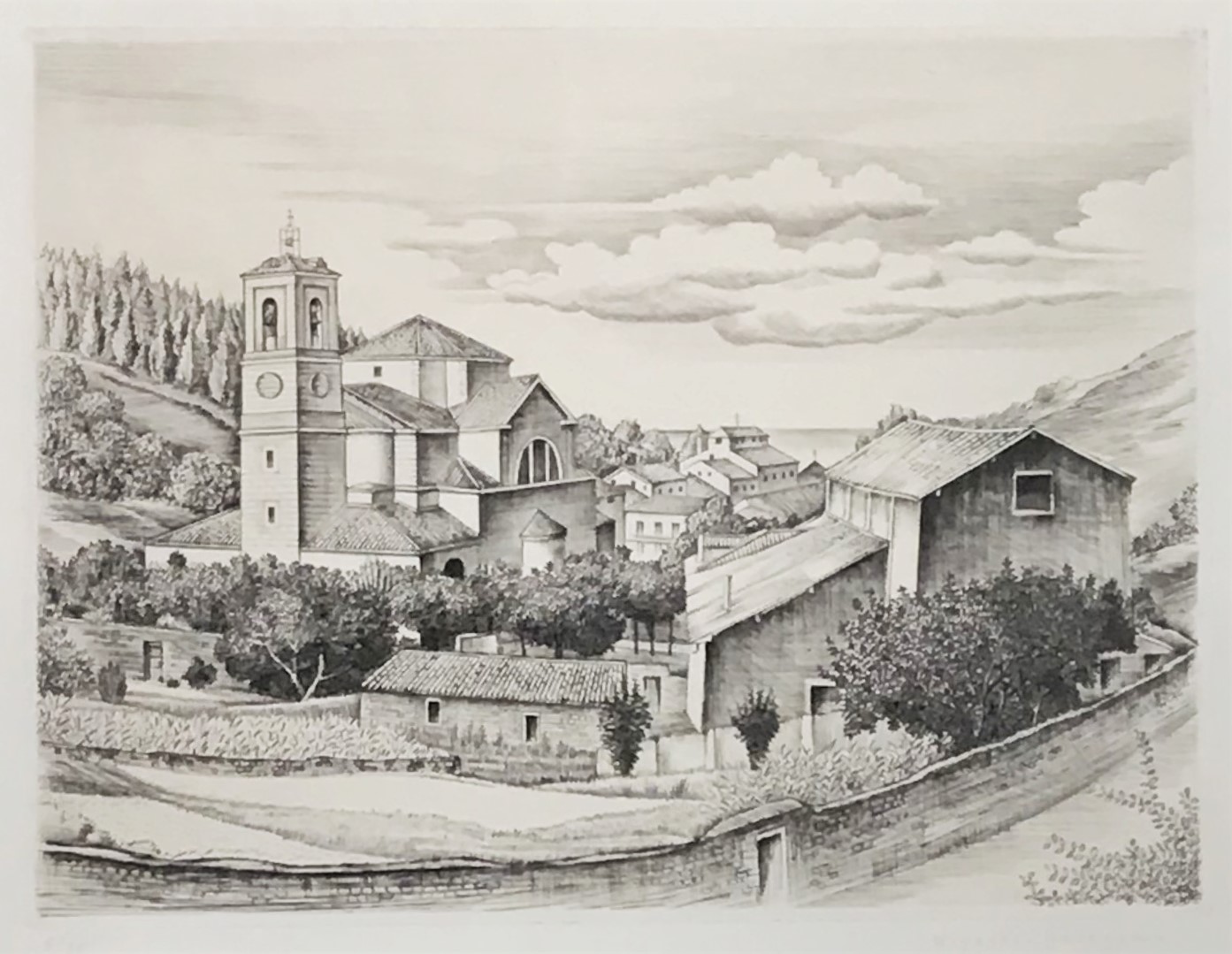スペイン風景（モトリコの漁村）